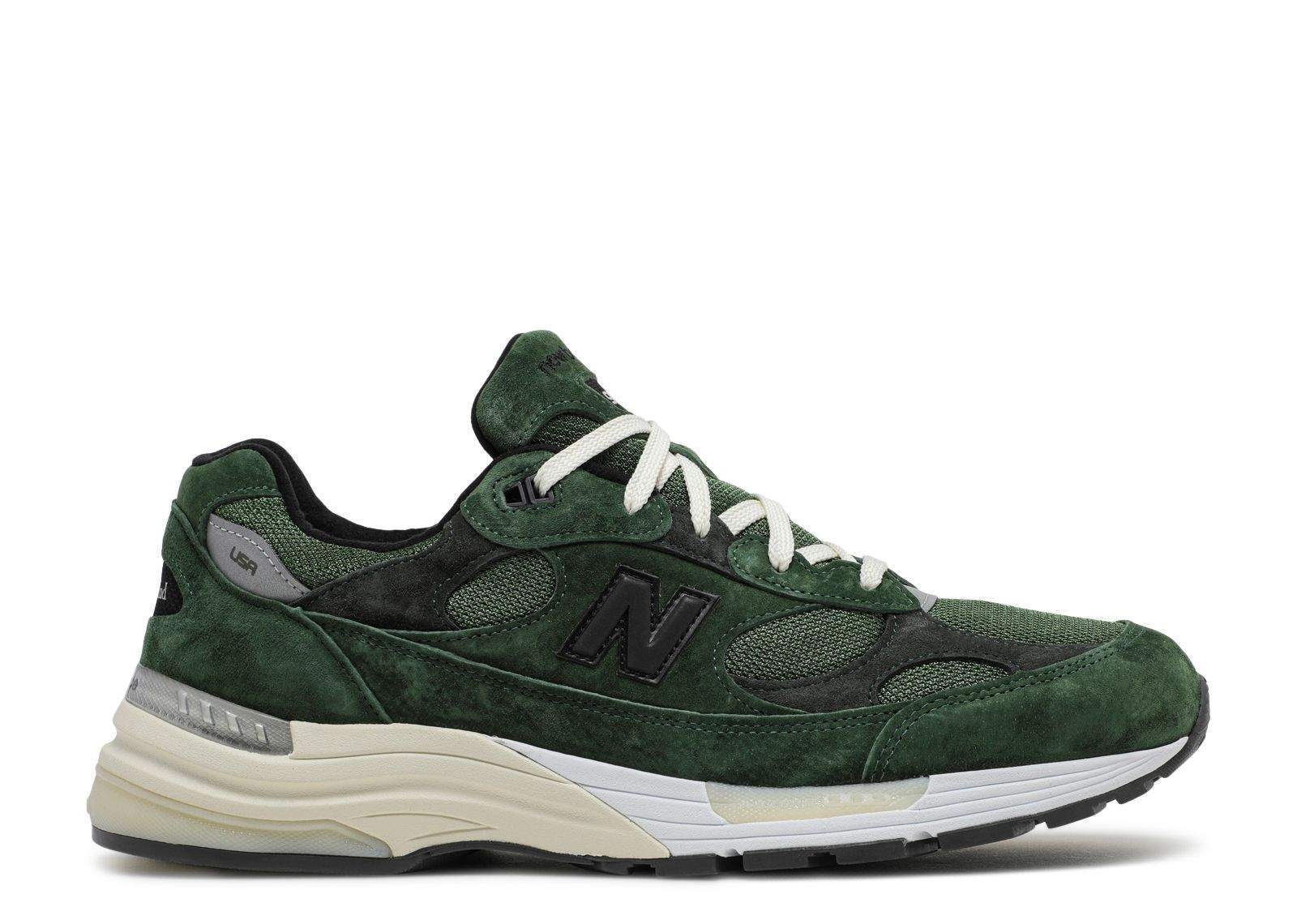 New Balance JJJ Jound X 992 Made In USA Mossy Green Everlasting Sneaker